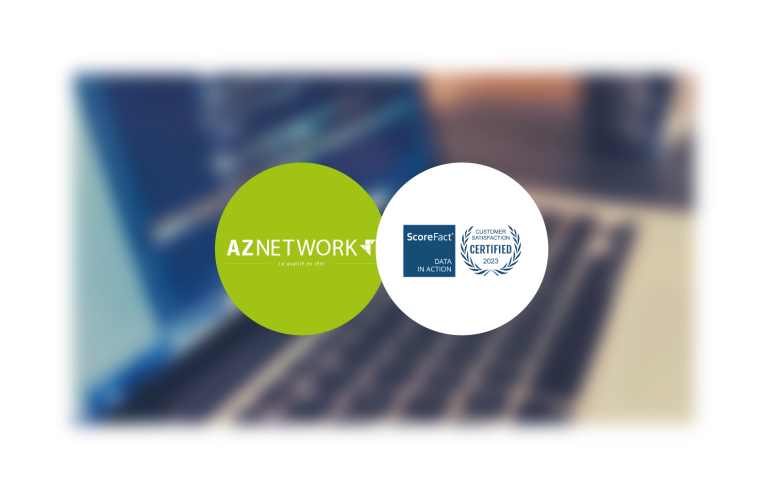 AZNETWORK est certifié Scorefact – Divalto CRM Weavy